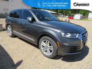 Used 2017 Audi Q7 3.0T Progressiv Heated/Ventilated Seats, Navigation, Surround Vision Back-Up Camera for sale in Killarney, MB