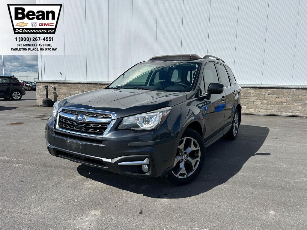Used 2017 Subaru Forester 2.5i Touring 2.5L 4 CYL WITH REMOTE START/ENTRY, SUNROOF, LEATHER SEATS, HEATED SEATS, HEATED STEERING WHEEL, POWER LIFTGATE for Sale in Carleton Place, Ontario