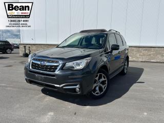 Used 2017 Subaru Forester 2.5i Touring 2.5L 4 CYL WITH REMOTE START/ENTRY, SUNROOF, LEATHER SEATS, HEATED SEATS, HEATED STEERING WHEEL, POWER LIFTGATE for sale in Carleton Place, ON
