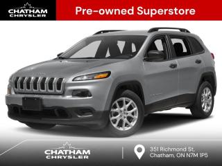 Used 2016 Jeep Cherokee Sport SPORT COLD WEATHER GROUP LOW KILOMETERS for sale in Chatham, ON