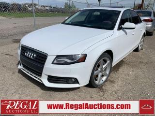 Used 2011 Audi A4 Premium for sale in Calgary, AB
