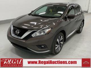 Used 2017 Nissan Murano Platinum for sale in Calgary, AB