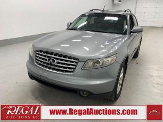 Used 2004 Infiniti FX FX35 for sale in Calgary, AB