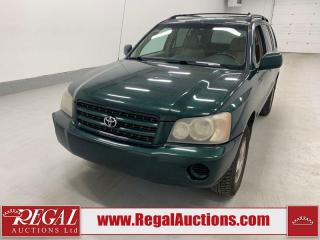 Used 2001 Toyota Highlander  for sale in Calgary, AB