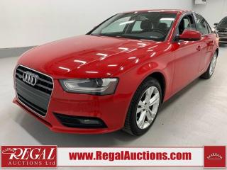 Used 2013 Audi A4 Base for sale in Calgary, AB