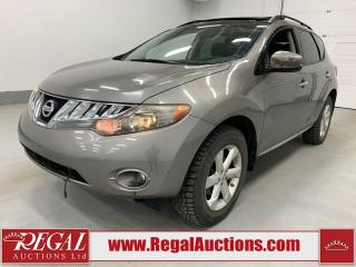 Used 2009 Nissan Murano SL for sale in Calgary, AB