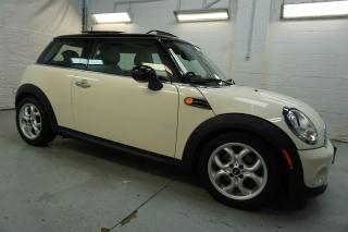 Used 2013 MINI Cooper 1.6L TURBO CERTIFIED BLUETOOTH PANO ROOF LEATHER HEATED SEATS ALLOYS for sale in Milton, ON