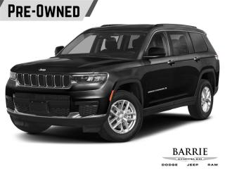 Used 2024 Jeep Grand Cherokee L Summit MASSAGE FRONT SEATS | HEATED & COOLED FRONT SEATS | PANORAMIC SUNRROF | 2ND ROW HEATED SEATS | ADVAN for sale in Barrie, ON