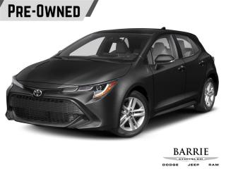 Used 2019 Toyota Corolla Hatchback HEATED SEATS | REVERSE CAMERA | CERTIFIED | FREE OIL AND FILTER CHANGE WITH PURCHASE ! for sale in Barrie, ON
