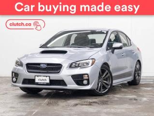 Used 2017 Subaru WRX Sport-Tech AWD  w/ Rearview Cam, Bluetooth, Nav for sale in Toronto, ON