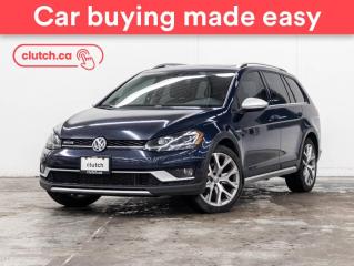 Used 2018 Volkswagen Golf Alltrack AWD w/ Driver Assistance Pkg w/ Apple CarPlay & Android Auto, Bluetooth, Rearview Cam for sale in Toronto, ON
