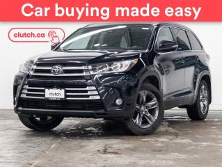 Used 2019 Toyota Highlander Limited AWD w/ Bird's Eye View Cam, Bluetooth, Nav for sale in Toronto, ON