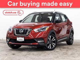 Used 2019 Nissan Kicks SR w/ Apple CarPlay & Android Auto, Intelligent Around View Monitor, Heated Front Seats for sale in Toronto, ON
