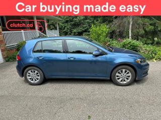 Used 2018 Volkswagen Golf Trendline w/ Apple CarPlay & Android Auto, Bluetooth, Rearview Cam for sale in Toronto, ON
