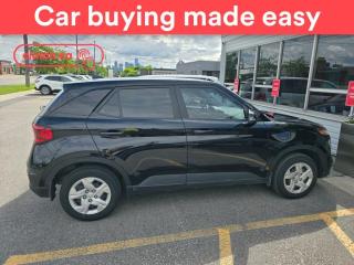Used 2022 Hyundai Venue Essential  w/ Apple CarPlay & Android Auto, Bluetooth, Rearview Cam for sale in Toronto, ON