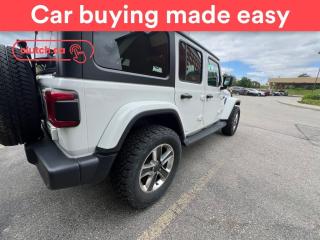 Used 2019 Jeep Wrangler Unlimited Sahara 4x4 w/ Uconnect 4, Apple CarPlay & Android Auto, Heated Front Seats for sale in Toronto, ON