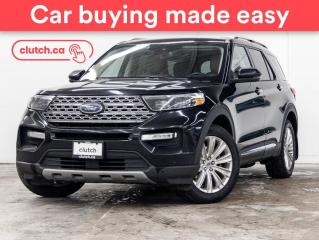 Used 2020 Ford Explorer Limited w/ Adaptive Cruise, Heated Steering Wheel, Nav for sale in Toronto, ON