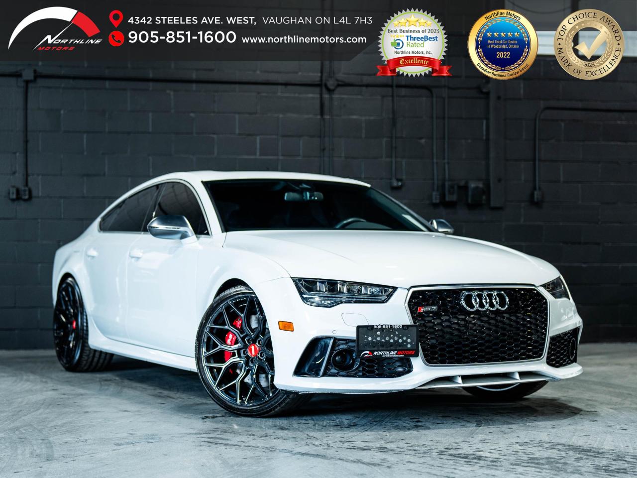 Used 2016 Audi RS 7 /NAV/BOSE/DRIVE ASSIST/21 IN RIM/CAM/SUNROOF for sale in Vaughan, ON