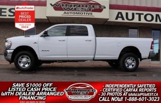 Used 2021 RAM 2500 BIG HORN 6.7L CUMMINS 4x4, 8FT BOX, WELL EQUIPPED for sale in Headingley, MB