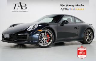 Used 2017 Porsche 911 CARRERA 4S | SPORT CHRONO PKG | RED LEATHER for sale in Vaughan, ON