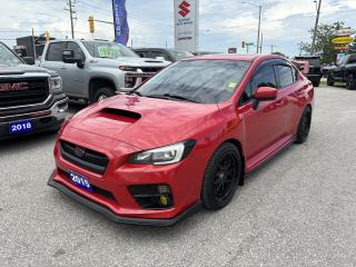 Used 2015 Subaru WRX Sport-tech AWD ~6-Speed Manual ~Leather ~Alloys for sale in Barrie, ON