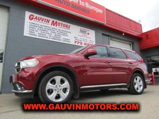 Used 2015 Dodge Durango AWD 7 Pass Priced to Sell! for sale in Swift Current, SK