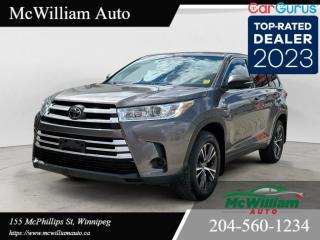 Used 2018 Toyota Highlander LE Plus 4dr All-wheel Drive Automatic for sale in Winnipeg, MB