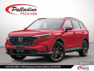<p> look no further than this 2024 Honda CR-V for the best crossover SUV experience. 

Hondas ubiquitous CR-V features a host of performance</p>
<p> design and technological upgrades to give it an even bigger edge against rivals in the ever-heated crossover SUV segment. With roomy seating</p>
<p> the interior of this CR-V makes it easy to settle in and enjoy the ride. Upgraded infotainment systems with even more active and passive safety systems ensure a serene and uncompromised ride in this SUV.

This red SUVhas a cvt transmission and is powered by a1.5L I4 16V GDI DOHC Turbo engine.

Our CR-Vs trim level is Sport. This CR-V Sport steps things up with an express open/close sunroof</p>
<p>Remote Start. 


To apply right now for financing use this link : https://www.palladinohonda.com/finance/finance-application


5.49% financing for 84 months.Incentives expire 2024-05-31.See dealer for details. 

Palladino Honda is your ultimate resource for all things Honda</p>
<p> as well as expert financing advice and impeccable automotive service. These factors arent what set us apart from other dealerships</p>
<p> and keeps drivers coming back. 
Come by and check out our fleet of 120+ used cars and trucks and 80+ new cars and trucks for sale in Sudbury.o~o </p>
<a href=http://www.palladinohonda.com/used/Honda-CRV-2024-id9910719.html>http://www.palladinohonda.com/used/Honda-CRV-2024-id9910719.html</a>