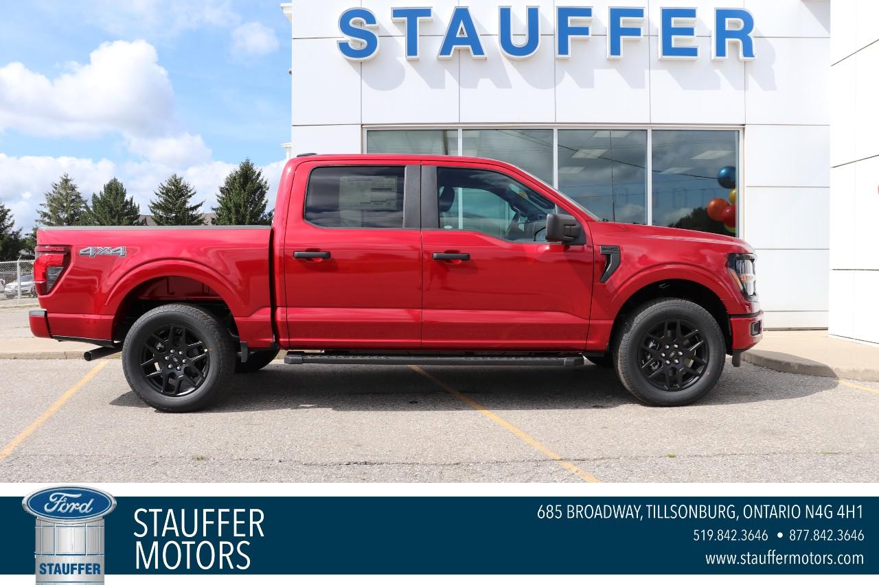 New 2024 Ford F-150 STX 4WD SUPERCREW 5.5' BOX for sale in Tillsonburg, ON