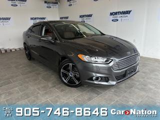 Used 2016 Ford Fusion TITANIUM | AWD | LEATHER | SUNROOF | NAV | 1 OWNER for sale in Brantford, ON