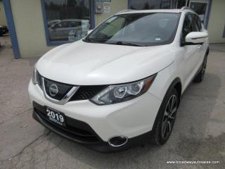 Used 2019 Nissan Qashqai ALL-WHEEL DRIVE SL-MODEL 5 PASSENGER 2.0L - DOHC.. NAVIGATION.. POWER SUNROOF.. LEATHER.. HEATED SEATS & WHEEL.. BACK-UP CAMERA.. for sale in Bradford, ON