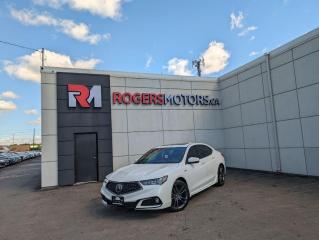 Used 2019 Acura TLX ELITE SH-AWD - NAVI - SUNROOF - RED LEATHER for sale in Oakville, ON