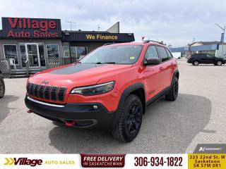 Used 2021 Jeep Cherokee Trailhawk - Cooled Seats for sale in Saskatoon, SK