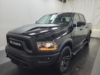 Used 2021 RAM 1500 Classic SLT Warlock Crew Cab 4WD V6 - Heated Seats + Wheel, Performance Hood, Carplay + Android Auto,& more! for sale in Guelph, ON