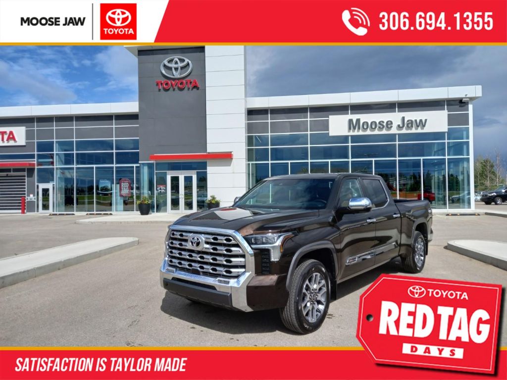 New 2024 Toyota Tundra Platinum **1000$ WORTH OF ACCESSORIES INCLUDED**YOU PICK***** ON GROUND READY TO DO** for Sale in Moose Jaw, Saskatchewan