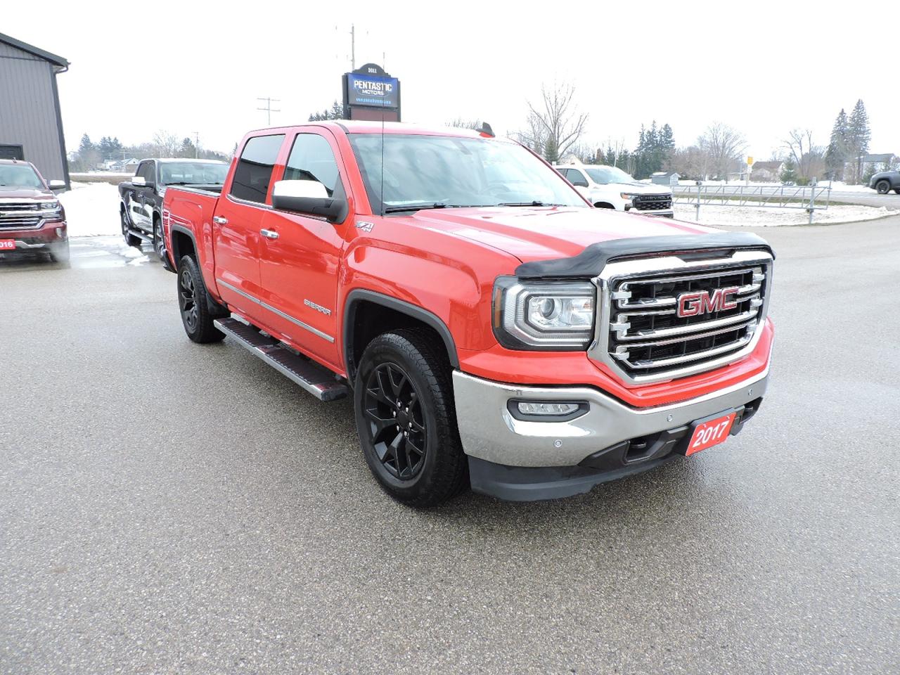 Used 2017 GMC Sierra 1500 SLT 5.3L 4X4 Leather New Tires New Brakes 176000KM for sale in Gorrie, ON