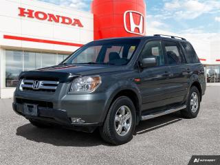 Used 2008 Honda Pilot SE Local | DVD Player | Moonroof for sale in Winnipeg, MB