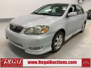 Used 2005 Toyota Corolla Sport for sale in Calgary, AB