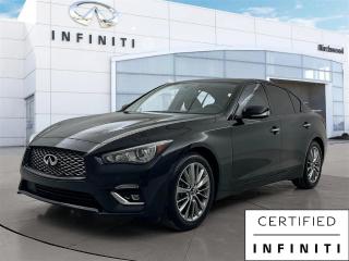 Used 2023 Infiniti Q50 LUXE Accident Free | One Owner for sale in Winnipeg, MB