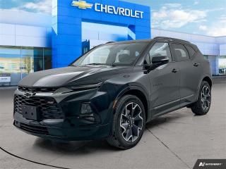 Used 2022 Chevrolet Blazer RS 2 Year Maintenance Free! for sale in Winnipeg, MB