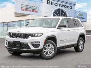 New 2024 Jeep Grand Cherokee Limited Factory Order - Arriving Soon | Uconnect 5 NAV with 10.1–inch display for sale in Winnipeg, MB