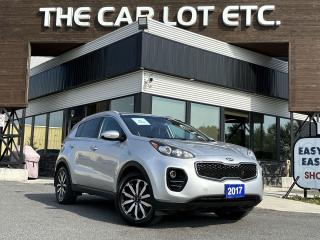 Used 2017 Kia Sportage EX APPLE CARPLAY/ANDROID AUTO, SIRIUS XM, HEATED LEATHER SEATS/STEERING WHEEL, BACK UP CAM!! for sale in Sudbury, ON