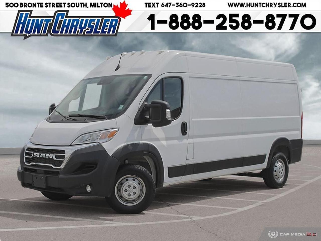 Used 2023 RAM Cargo Van ProMaster 2500 159in HIGH ROOF | BUCKET | PARTITION | CAM & for sale in Milton, ON