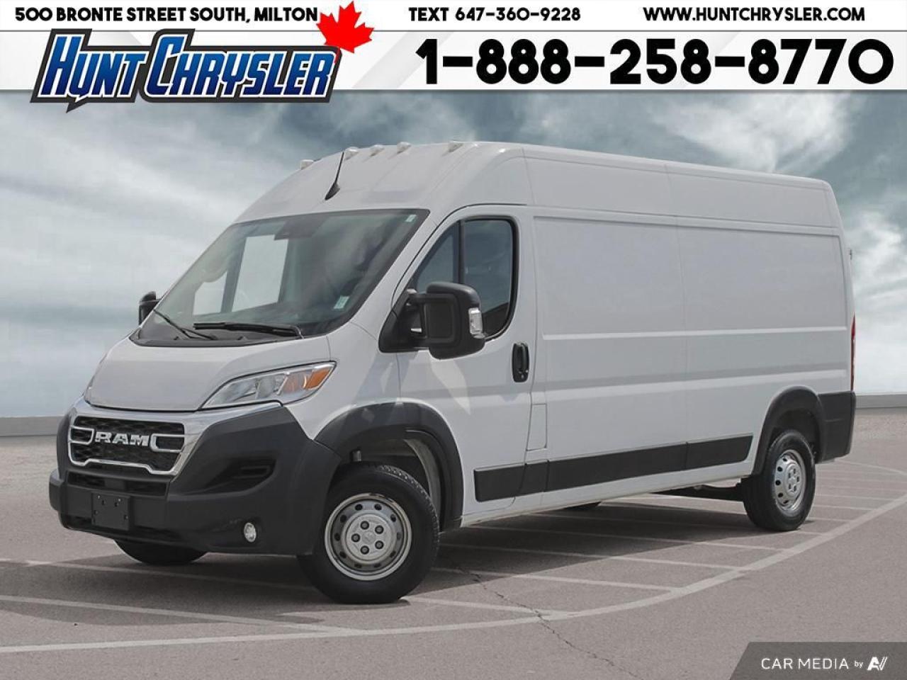 Used 2023 RAM Cargo Van ProMaster 2500 159in HIGH ROOF | BUCKET | PARTITION | CAM & for sale in Milton, ON