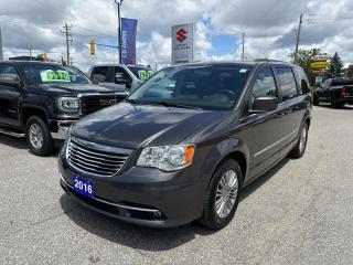 Used 2016 Chrysler Town & Country Touring w-Leather  ~Backup Camera ~Heated Seats for sale in Barrie, ON