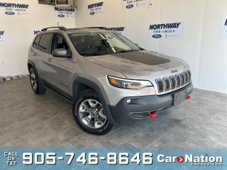 Used 2019 Jeep Cherokee TRAILHAWK L PLUS | V6 | 4X4 | LEATHER | ROOF | NAV for sale in Brantford, ON