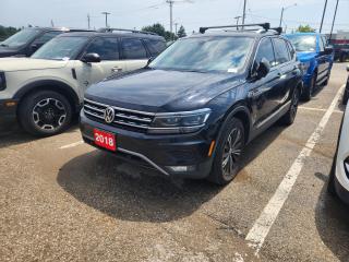 Used 2018 Volkswagen Tiguan Highline LEATHER | SUNROOF | HEATED SEATS for sale in Kitchener, ON