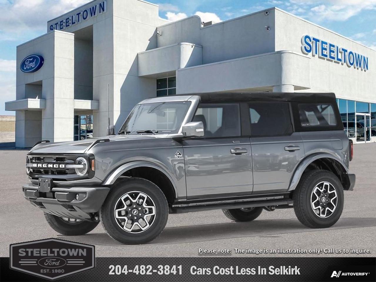 New 2024 Ford Bronco Outer Banks  - Navigation -  Heated Seats for sale in Selkirk, MB