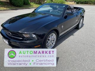 Used 2012 Ford Mustang IMMACULATE INSIDE AND OUT WARRANTY, INSPECTED, BCAA MEMBERSHIP! for sale in Surrey, BC