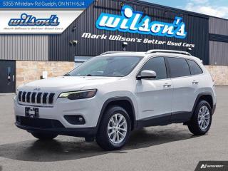 Used 2021 Jeep Cherokee North V6 4WD, Heated Steering + Seats, Power Seat, BSM, Power Liftgate, CarPlay + Android, New Tires for sale in Guelph, ON